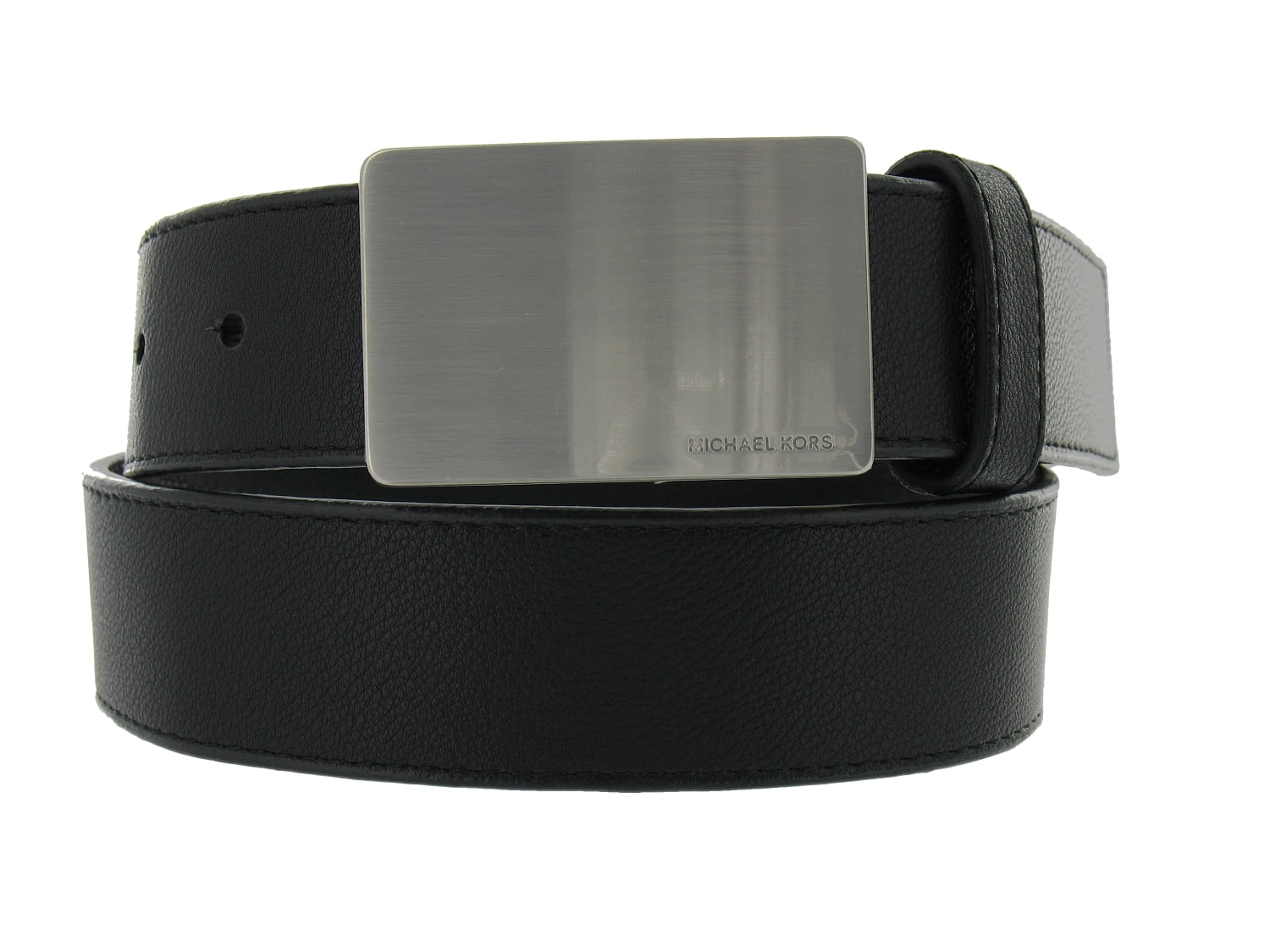 michael kors belt mens grey