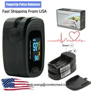 CONTEC Oximeter CMS50NA Digital SPO2 Pulse Heart Rate Monitor Machine, OLED