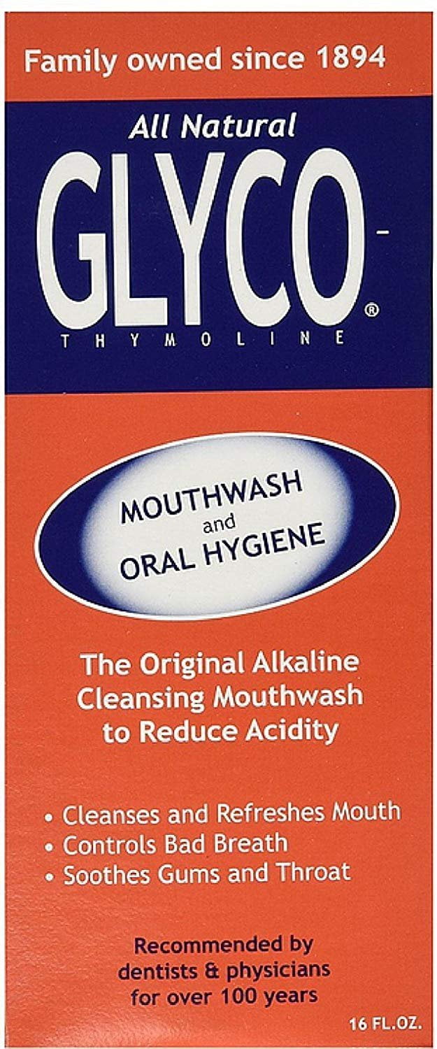 GlycoThymoline Mouthwash and Oral Hygine, The Original Alkaline