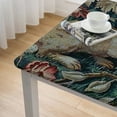 thumbnail image 5 of Acheng Rabbit Baby Rabbit Forest Square Table Cover 100% Polyester Fiber 46*46, 5 of 8