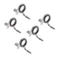 thumbnail image 2 of 5 Pcs Guide de Canne à Pêche Pièce de Canne en Acier Œil 3,8mm, 2 of 8