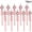 #B2 Red_020, variant on 10-Count Durable PETG Soccer Theme Spiral Drinking Straws, Reusable Football Series Decorative Beverage Accessories for Party and Sports Events Drinking Straws #B2 Green_023