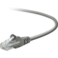 thumbnail image 6 of Belkin 10ft CAT5e Ethernet Patch Cable Snagless RJ45 M/M Gray - patch cable - 10 ft - gray - B2B, 6 of 10