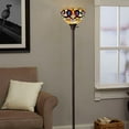 thumbnail image 3 of Tiffany Torchiere Floor Lamp Uplight 70" Tall, 3 of 7