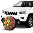 thumbnail image 2 of Kll Spices And Herbs Tire Cover,Universal Wheel Tire Cover For Trailer, Rv, Suv, Truck,Camper And Many Vehicle,(17 Inch), 2 of 7