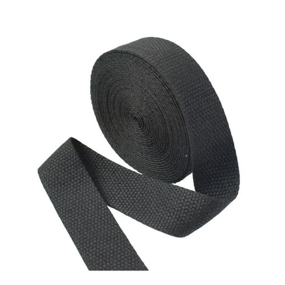 MAE 10Meters 20/25/32/38/50mm Cotton Webbing 1.3mm Thick Canvas Bag Strap Backpack Band Clothes Ribbon Tape DIY Sewing Accessories