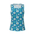 thumbnail image 5 of Goofa Daisies Flowers Printed Womens Workout Tops for Women Sleeveless Yoga Shirts Athletic Running Tank Tops Sleeveless Gym Clothes Workout Apparel-X-Large, 5 of 9