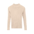 thumbnail image 6 of Xaqiouau Mock Neck Sweater for Women Ribbed Knit Long Sleeve Slim Fit Pullover Soft Stretch Lightweight Casual Fall Winter Sweater Top, 6 of 6