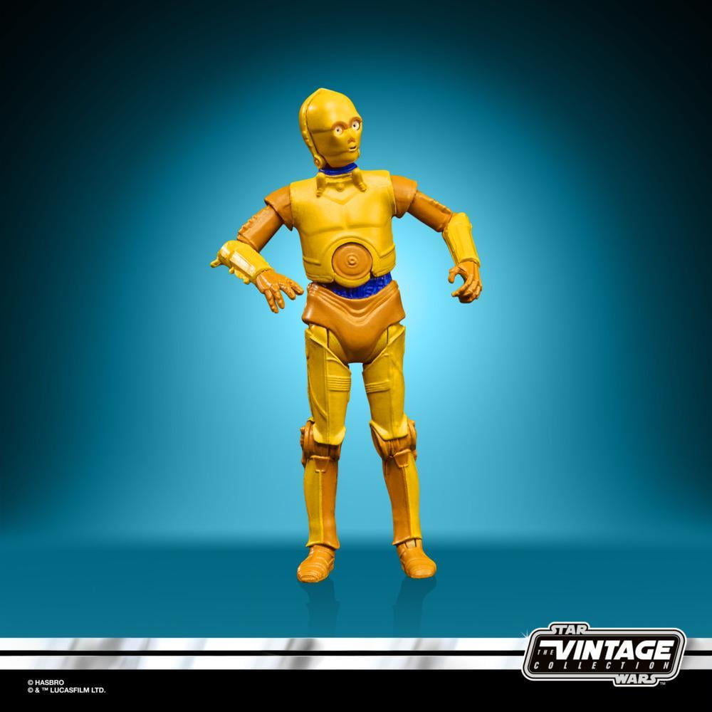 Star Wars The Vintage Collection See-Threepio (C-3PO) Toy, 3.75-Inch-Scale  Star Wars: Droids Figure, Kids Ages 4 and Up