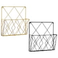 thumbnail image 4 of Porte-Revues Mural en Fer Couleurs Assorties pour Rangement avec Structure Solide et Durable 2 Pcs, 4 of 8