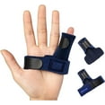thumbnail image 1 of Zhuge Soporte de dedo ajustable con cinta de sujeción adicional para aliviar el bloqueo de los dedos y aliviar el dolor causado por la tenosinovitis estenosante, 1 of 4