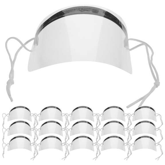 Hairdressing Facial Shield, Waterproof facial Protector for Haircuts, Ideal for Salon and Home Use, Shields Eyes and Eyebrows from Spray, Made of Plastic, Transparent