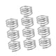thumbnail image 3 of 10 anillos para servilletas, hebillas para sujetar servilletas, decoración versátil para la mesa. Plata, 3 of 9