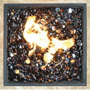 Bond Lavaglass® - Round - Amber Sunset® 10 Lb Jar 4 Pack