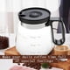 thumbnail image 5 of Mini de Café de Vidrio de 16 Oz con Tapa Antiderrames, Resistente Al , de Gran Capacidad, ., 5 of 5