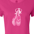 thumbnail image 4 of Inktastic Ballet Shoes, Ballet Slippers, Ballet Dance - Pink Women's T-Shirt, 4 of 5