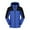Blue, variant on Mens Windbreaker Jackets Windbreaker Front-Zip Jacket And WoSame Autumn And Winter Windproof And Thickened Outdoor Sports Warm Jacket Black 2XL