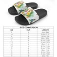 thumbnail image 2 of GZHJMY Stylish Slides for Women Men, Flower and Butterfly Soft Flexible Slip-on Sandals Slippers, 2 of 7