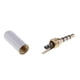 thumbnail image 4 of 2 Piezas 3.5 Mm 1/8 " Conector De 4 Polos A / V Conector De Soldadura, 4 of 8
