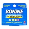 Bonine For Motion Sickness Chewable Tablets, Raspberry Flavored - 8 ea, 3 Pack