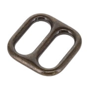 B9600 Antique Brass, Double Loop, Solid Brass-LL