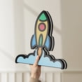 thumbnail image 6 of Rocket LED Lightbox - Space Ship Launch Startup Business Decor, Custom Led Sign for Home Office Shop Decor (Height 8 inch, 20cm), 6 of 9