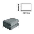 thumbnail image 2 of Djunllk Throw Blanket for Couch - Dark Gray Super Thick Double Layer Soft Blanket, Throw Blanket All Year Round Home Decor Fuzzy Warm Gifts for Women 27.5" x 39.3", 2 of 7