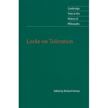 Cambridge Texts in the History of Philos Locke on Toleration (Hardcover)