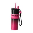 thumbnail image 2 of Siruishop Gobelet Isolé Cadeaux pour Femmes Hommes Réutilisable 710 ml pour Extérieur Voiture Camping Noir Rouge rose, 2 of 8