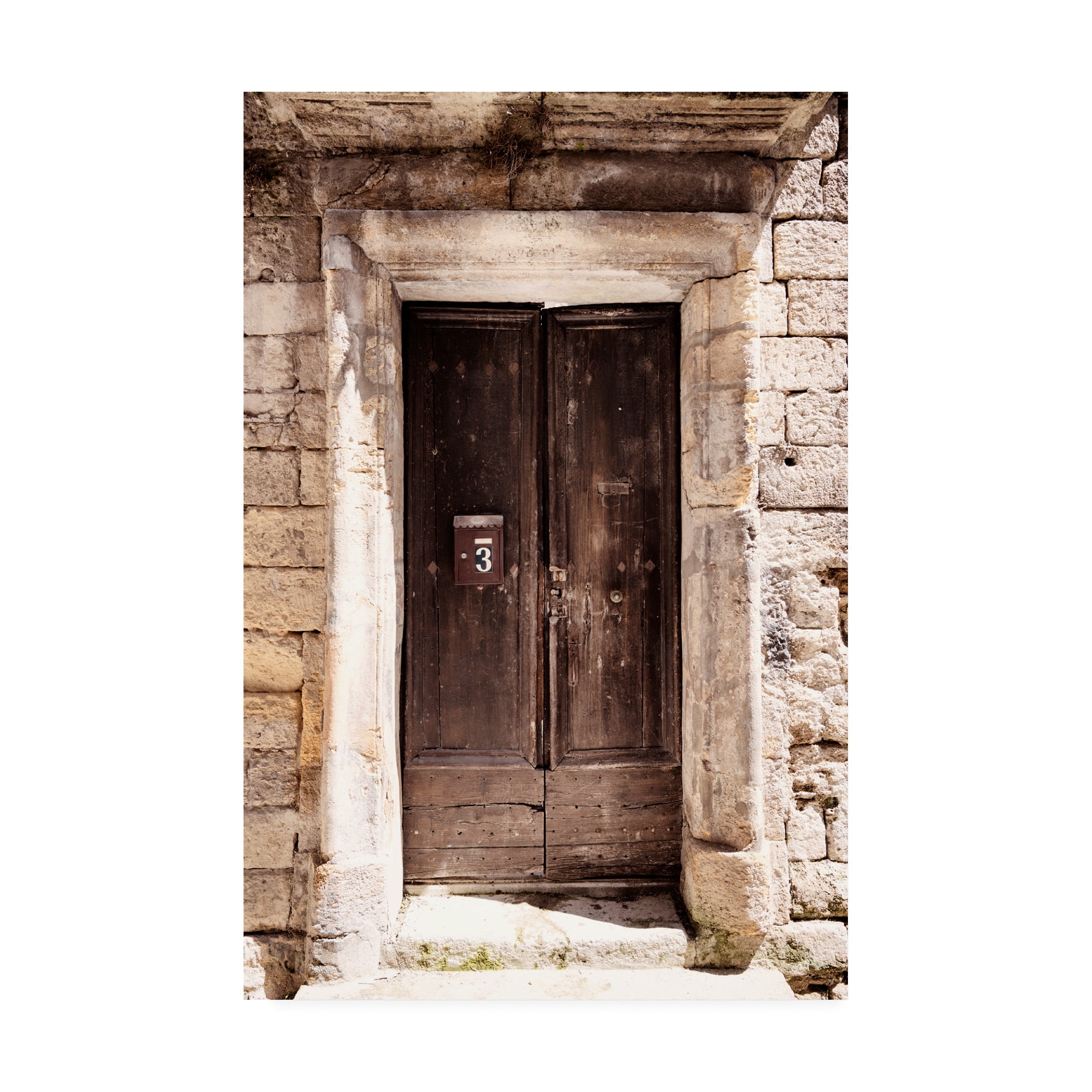 Trademark Fine Art 'France Provence Old French Door' Canvas Art by ...