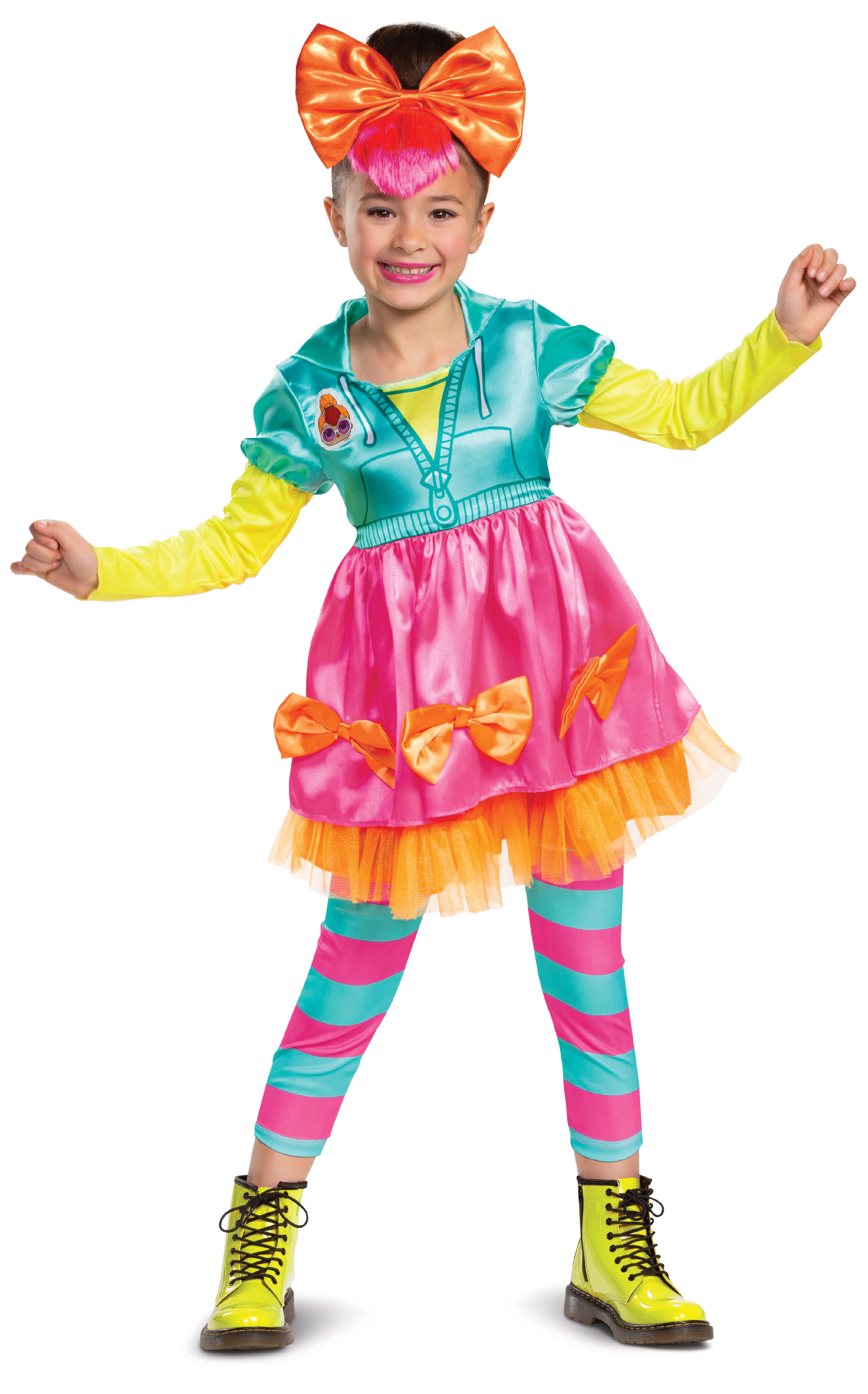 L O L Surprise Neon QT Classic Child Costume Walmart L O L Surprise Neon QT Classic Child Costume Walmart
