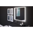 thumbnail image 2 of CastelloUSA Lisa 36 in. W x 30 in. H Rectangular  Wall-Mount Bathroom Vanity Mirror, 2 of 6