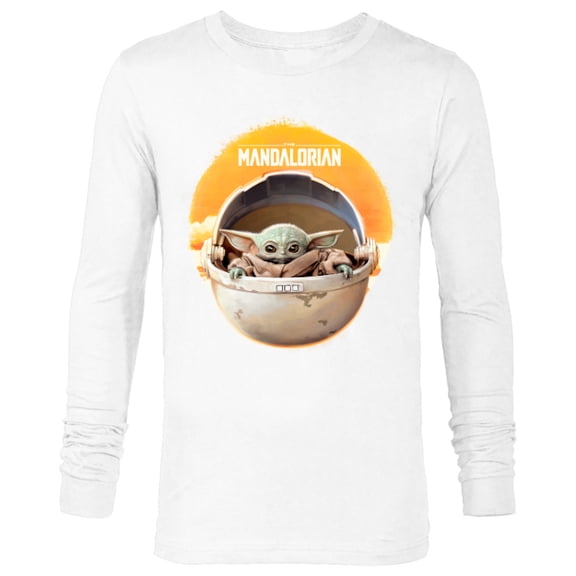 Star Wars The Mandalorian The Child Awakens - Long Sleeve T-Shirt for Men - Customized-White