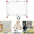 thumbnail image 3 of Interactive Parent-Child Football Game with Cages & Mini Goal Set,includes Ball, Ideal for Skill Practice, 56x30.5x45cm Outdoor/Indoor Soccer Fun, 3 of 5