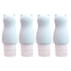 thumbnail image 1 of 4 botellas de viaje de silicona, minibotellas con forma de animalito., 1 of 5