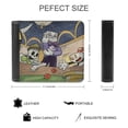 thumbnail image 2 of Cuphead PU Leather Bifold Wallet Money Organizers Gift With Card Slots For Men And Women, 2 of 7
