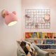 thumbnail image 1 of Lámpara de pared Lámpara de pared de aluminio Mickey Lámpara de dormitorio infantil Lámpara de pared interior (rosa), 1 of 5