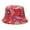 Beige, variant on Summer Beach Fishmen Hat for Lady Male's And Female's Casual Fisherman's 3D Printed Pattern Tie Dye Double Basin Outdoor Visor Bucket Cap