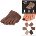 thumbnail image 3 of Práctica de uñas de silicona suave, modelo de pie, maniquí de manicura Izquierda E Yuyangstore Modelos de pies para práctica de uñas, 3 of 8