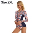 thumbnail image 2 of Traje de baño para mujer, traje de buceo, traje de baño sexy, protector solar, traje de surf de manga larga, 2 of 6