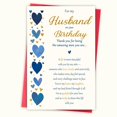 thumbnail image 1 of Tarjeta de cumpleaños Blumon Husband, 13 x 18 cm, cartulina premium, 1 of 6