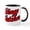 White/Black Inside, variant on CafePress - I'm A Binge Watcher - 11 oz Ceramic Mug - Novelty Coffee Tea Cup