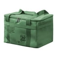 thumbnail image 3 of Bolsa de almacenamiento para acampar 30l Bolsa de transporte de gran capacidad para picnic de playa afuera Verde, 3 of 8
