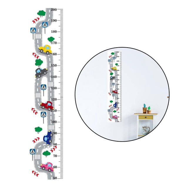 de del bebé etiqueta de autoadhesiva reg calcomanías de pared para y niñas, reg de pared de para C perfecl etiqueta de la pared de la tabla de altura de los niños