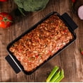 thumbnail image 6 of Meatloaf Pan with Drain Tray, Dingrich 9 x 5 Inches Loaf Pans with Insert, Nonstick Meat Loaf for Baking, Loaf Pans for Baking Bread (Black), 6 of 9