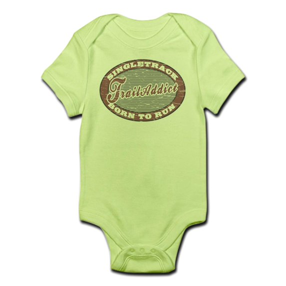 CafePress - Trail Addict - Runner Infant Bodysuit - Baby Light Bodysuit
