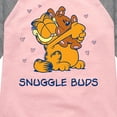 thumbnail image 3 of Garfield - Snuggle Buds - Toddler & Youth Girls Raglan Graphic T-Shirt, 3 of 4