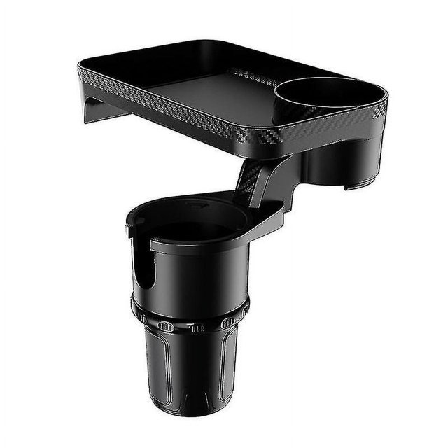 Soporte giratorio para coche, taza de viaje, soporte para mesa de centro, bandeja de comida, brazo giratorio 360 Hy