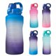 thumbnail image 1 of Greeniant Botella de agua motivacional grande de 68 oz con marcador de tiempo y pajita extraíble Botella sin BPA a prueba de fugas para Fitness Gym Office Kits de desorden para acampar No. 4 Greeniant OD016991-04, 1 of 6