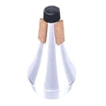 thumbnail image 2 of Universal Aluminum Alloy Reduce Sound Lightweight Accessories Silver Trumpet Mute Portable Practice Silencer For Jazz Instrument, 2 of 5